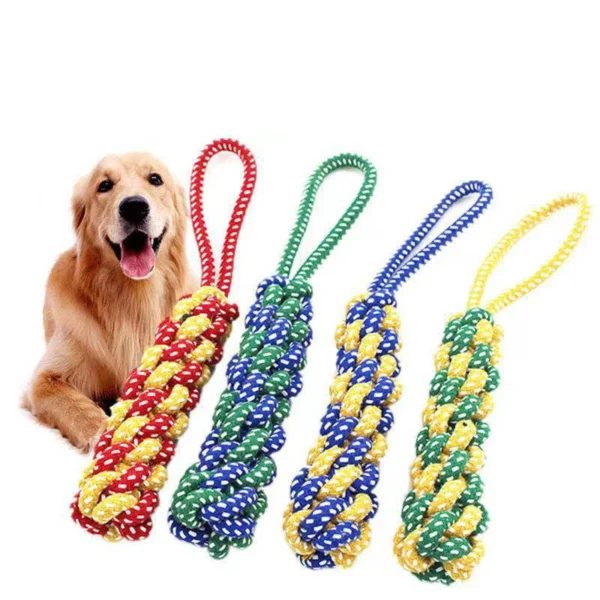 1PC Dog Cotton Rope Toy - Image 4