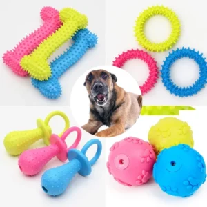 Pet spiked molars toy