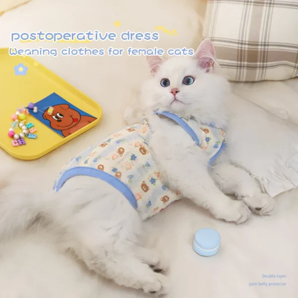 Cat Winter Cotton Clothes - Image 5