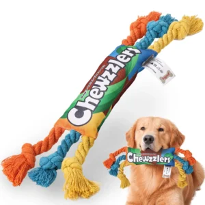 Dog Cleaning Teeth Braided Bone Rope