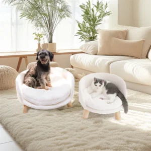 Luxury Pet Bed  with Cushion Pad