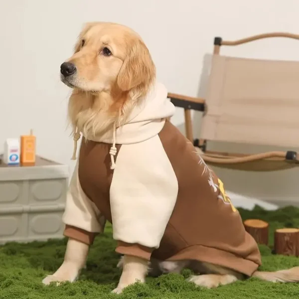 Dragon Style Dog Hoodie – Comfy & Cool Pet Fashion - Image 2