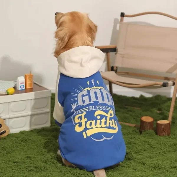 Dragon Style Dog Hoodie – Comfy & Cool Pet Fashion - Image 3