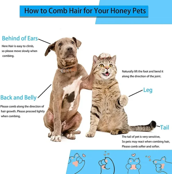 Hair Remover Brush Cat Dog - Image 5