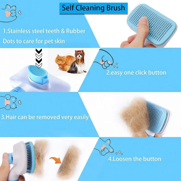 Hair Remover Brush Cat Dog - Image 3